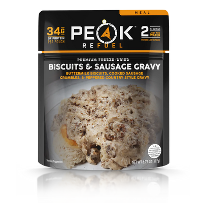 Peak Refuel - Biscuits & Sausage Gravy
